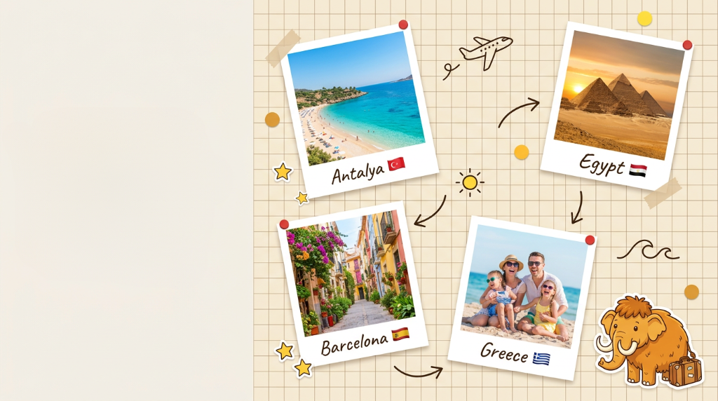 Santa-Cruz travel scrapbook
